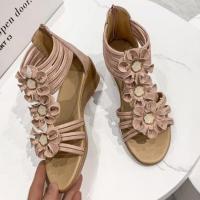 Sandalias de moda para mujer, zapatos informales con tacones de cuña - details 2
