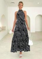 Katrina Maxi Dress - Black Swi