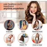 Rizador De Pelo Sin Calor, Varilla Para Rizar De Gel, Rulos Flexibles Ondas Sin Calor, rizadores De Pelo Sin Calor (Rosa) - details 6