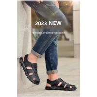 Zapatos Informales De Piel Auténtica Para Hombre, Sandalias Clásicas De Alta Calidad, Zapatillas Transpirables Para Caminar Al Aire Libre, Ideales Para El Verano - details 6