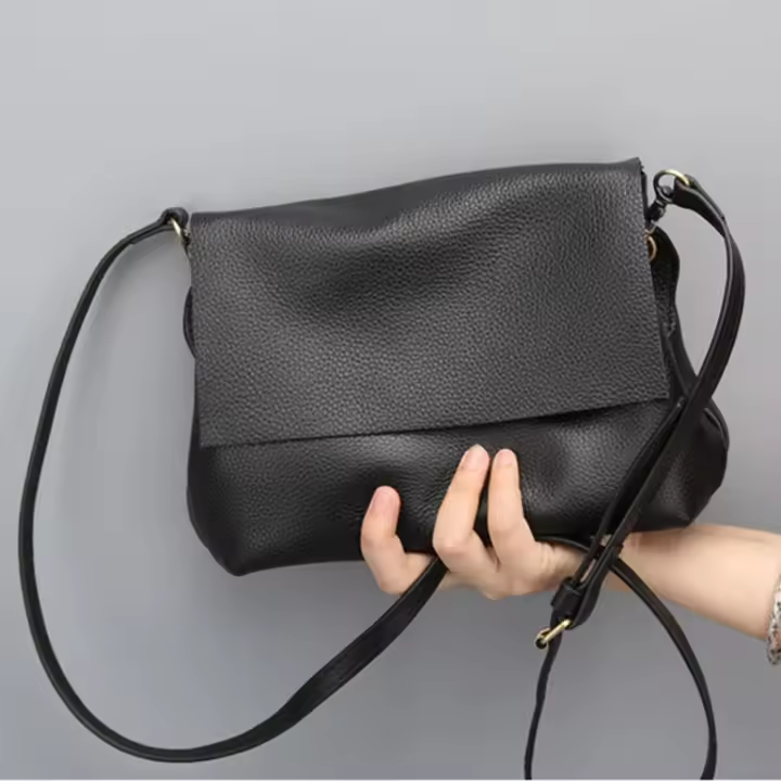 Un Hombro Bolso De Las Mujeres De Almacenamiento De Múltiples Capas Simple Moda Casual Mensajero Pequeño Bolso Cuadrado - 1