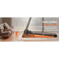 RENESTAR Home, 0-15% Inclinación automática, cintas de correr plegables de 3HP para correr y caminar, capacidad de peso de 300 libras, cinta de correr inclinada equipada - details 4