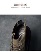 Productos de diseño 2024: zapatos de cuero genuino, realce de altura de moda británica y botas casuales de felpa para hombres - details 6