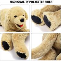 Peluche Perro Golden Retriever 70cm, Peluches Grandes Tacto Suave, Seguro y Cómodo Juguete Mejor para Niños, Chicos, - details 1