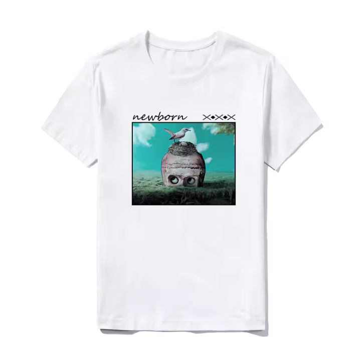 Camiseta Gráfica de Algodón Unisex Suave, Transpirable, Duradera Corte Clásico para Uso Diario - 1