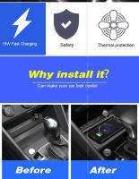 Cargador Inalámbrico QI para Coche Volkswagen VW Tiguan allspace MK2 Carga Rápida Soporte de Teléfono Placa de Carga Normal Productos de China - details 2