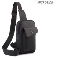 Bolso de pecho Simple de gran capacidad para hombre, riñonera informal impermeable para hombre, bolso multifuncional para teléfono móvil de estilo coreano para niños - details 27