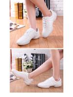 Zapatillas de baile fitness, zapatillas de aeróbic de competición, zapatillas de entrenamiento de animadoras, zapatillas de competición blancas para hombre y mujer. - details 0