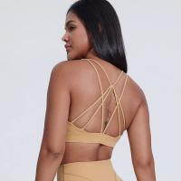 Sujetador deportivo de yoga con cordones cruzados en la espalda de alto impacto, transpirable, para gimnasio, para mujer - details 0