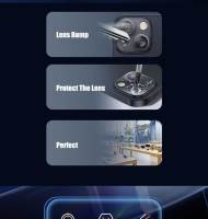 Protectores de Vidrio para Cámara Trasera HD 4Pcs para iPhone 13 11 12 Pro Max Mini Lente Protectora Película de Vidrio para iPhone 14 13 PRO MAX XS XR Hechos en China - details 1