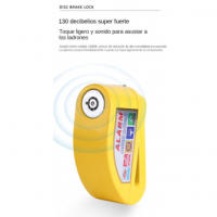 Alarma de candado de freno de disco de bicicleta Candado eléctrico de candado de freno de disco de motocicleta antirrobo - details 5