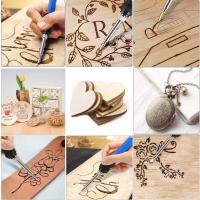 Kit de Herramientas de Quemador de Madera Profesional 71PCS Set de Pluma de Pyrographia y Hierro de Soldadura con Temperatura Ajustable de 200-450℃ para Tallado - details 5