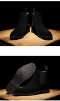 Chelsea botas de cuero genuino otoño e invierno botas de los hombres británicos - details 13