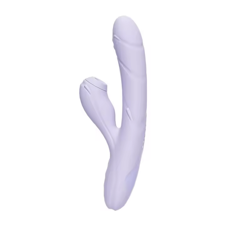Juguetes sexuales, chupando vibradores de dos cabezas, masaje cálido privado para mujeres, productos para adultos - 1