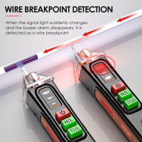 Bolígrafo de prueba de voltaje sin contacto, probador de voltaje de CA de doble rango, 12V/48V-1000V, probador de detección de circuito de línea vacía en tiempo Real - details 2