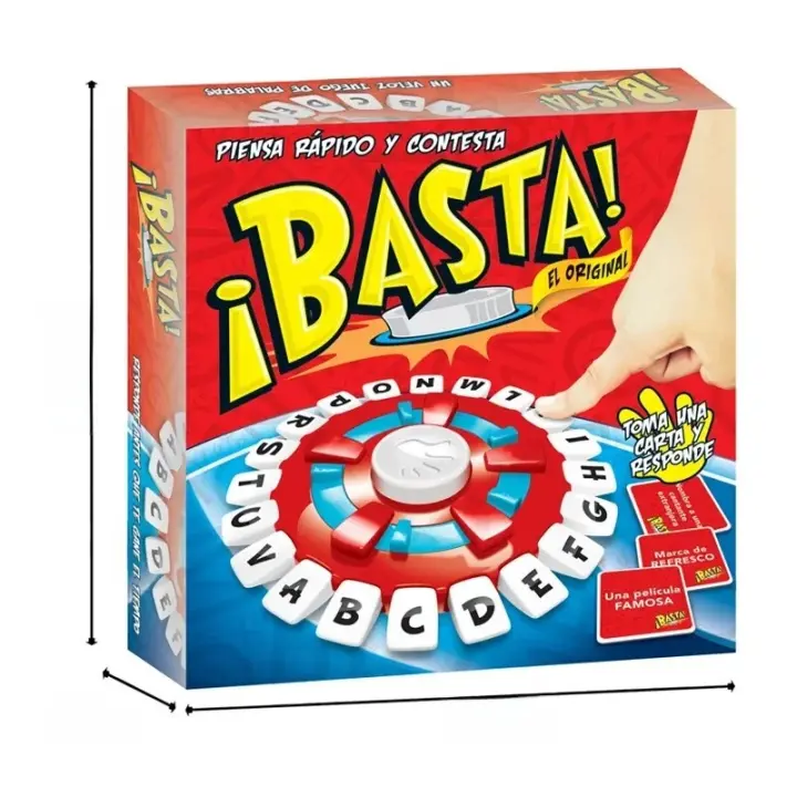 Nuevo Juego De Tablero Basta Tapple En Inglés Versión De Pensamiento Rápido Juego De Premiar Letras Juego De Mesa Para Entretenerse - 1