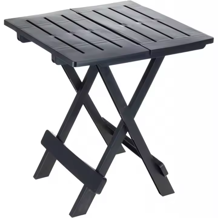 Mesa Plegable Portátil, 43x45x50 cm, Ideal para Jardín, Terraza y Exteriores - 1