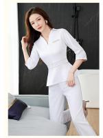 Uniforme de Verano de Manga Corta Traje de Belleza de Salón de Belleza para Mujeres - details 20