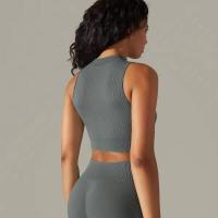Chaleco Deportivo sin Mangas Chaleco de Yoga Elástico para Mujeres Chaleco de Entrenamiento sin Mangas Chaleco de Correr - details 38