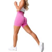 Pantalones Cortos de Gimnasia para Mujer NVGTN Scrunch Sin Costuras de Spandex Elásticos Transpirables con Efecto Levantador de Cintura para Deportes de Ocio y Correr - details 27