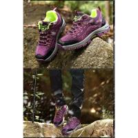 Zapatos de senderismo de alta calidad para mujer, zapatillas antideslizantes transpirables y duraderas para escalada al aire libre, calzado de montañismo, zapatillas cómodas - details 6