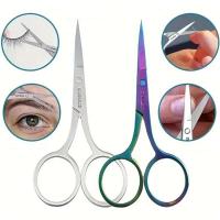 Herramientas de Manicura Cortador de Pestañas y Cejas, Removedor de Vello Facial, Accesorios de Belleza - details 0