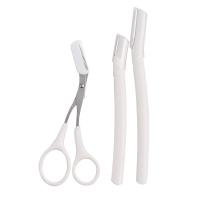 Karsyngirl-recortador de cejas para mujer, depiladora Facial, removedor de vello de cejas, afeitadora de acero inoxidable - details 1