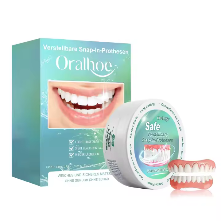 El juego de dentaduras mejora la estética del sonrisa, material cómodo para la decoración de los dientes y el cuidado bucal. - 1
