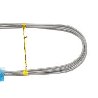 Cepillo de limpieza de acuario para manguera de agua, tubo de lirio, tubo de aire, tubo doblado Flexible de acero inoxidable, cepillo de doble cabezal, limpiador de peceras, cepillo de aire - details 5