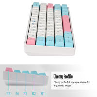 Teclas personalizadas para teclado mecánico Cherry MX Switch, perfil PBT XDA, inglés, japonés, coreano - details 5