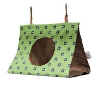 Casa Nido de Pájaros transpirable y duradera, jaula colgante para loros resistente al agua y a las mordeduras, cómoda cama para dormir para pájaros, verano - details 4