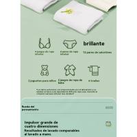 Mini plegable pequeña lavadora pequeña lavadora de ropa interior deshidratación portátil dormitorio estudiantes calcetines - details 12