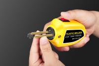 Pistola de Soldadura de Plástico 100W Kit de Reparación de Talones Calientes para Hierro de Soldadura Herramientas de Reparación de Parachoques de Coche 200pcs - details 11