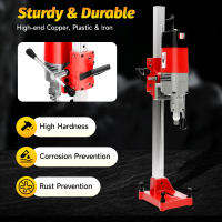 Prensa perforadora de núcleo de diamante de 220V y 3300W, soporte para perforadora de hormigón Ø 165mm para ladrillo, piedra, hormigón armado, roca y materiales ignífugos - details 1