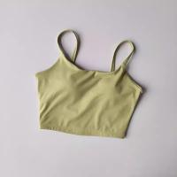 Top Deportivo de Yoga para Mujeres Algodón Transpirable Mejora de Figura con Almohadilla - details 14