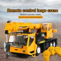 Juguetes de Control remoto para niños, transportador de aleación, elevador, ingeniería de construcción, simulación de grúa, modelo de camión, coche, juguetes para niños - details 0