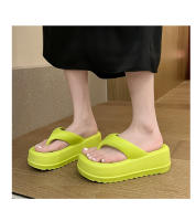 Nuevas chanclas de EVA para mujer, zapatillas frías de suela gruesa, ropa de verano que aumenta las zapatillas de playa de suela blanda - details 19