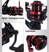 Carrete de Pesca MIFINE KEVIN Ultraligero Serie 1000-6000 3+1BB 5.2:1 Max Drag Pesca de Trucha - details 2
