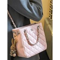 Rhombus Cadena De Moda Bolsa De Cubo Portátil Nueva Bolsa De Gran Capacidad Versátil De Un Solo Hombro Oblicuo Span - details 4