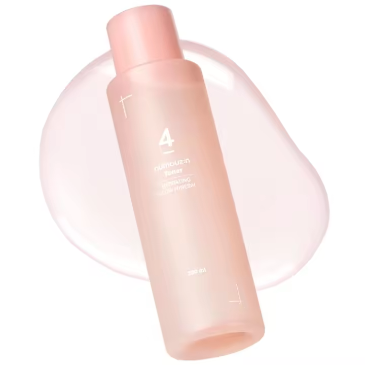 Hot numbuzin No.4 Hydrating Glow Mineral Toner Agua térmica, ácido hialurónico, niacinamida hidratación profunda, piel brillante, maquillaje - 1