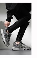 Zapatos de skate retro de mezclilla personalizados para hombre, zapatos deportivos versátiles para hombre, pareja de deportes al aire libre y zapatos casuales. - details 20