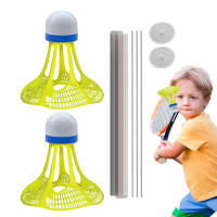 Badminton Training Equipment Adjustable Height Badminton Rebound Trainer for Club Competition Tournaments - details 5