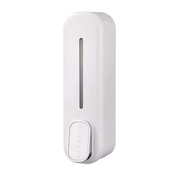 Dispensador de gel de pared, recipiente para líquidos para hotel, centro comercial, hospital, accesorios de baño, 300ml - 1