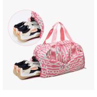 Bolsa De lona Portátil para mujer, bolso De Gran Capacidad, Separador Seco Y Húmedo, Deportivo - details 2