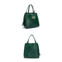 CHHC bolso de mano de las mujeres de la moda de lujo bolsa de cubo de gran capacidad elemento de la letra en relieve bolsa de la compra de las mujeres - details 18
