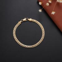 Pulsera de Serpiente de Oro de 18K Unisex, Ancho de 5MM, Regalo de Fiesta de Boda de 20CM - details 1