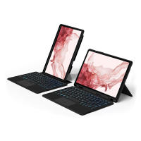 Teclado inteligente compatible con Bluetooth para tableta Samsung Galaxy Tab S9, 11 ", SM-X710 2023, retroiluminado, Trackpad, cubierta dividida - details 23