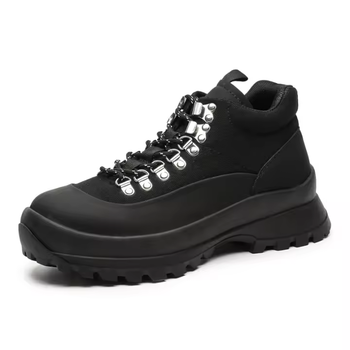 Nuevos zapatos de senderismo para senderismo de caña baja para ocio al aire libre, zapatos de hombre de suela gruesa que aumentan - 1