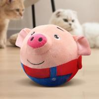 Juguete de peluche para mascotas, pelota de rebote con vibración y música resistente a las mordeduras, masticable, automóvil, para jugar en interiores - details 2