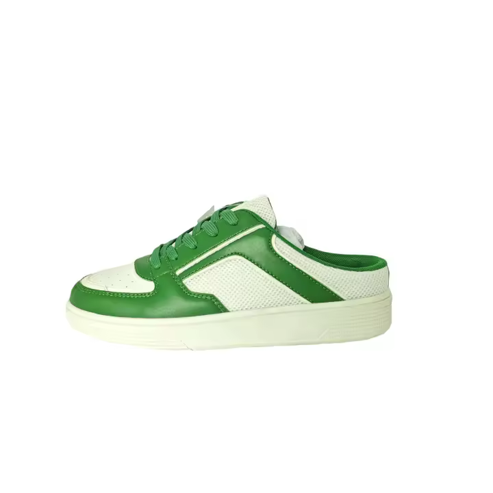Zapatos de cuero deportivos para correr de primavera para hombre de marca, zapatos informales de moda con tacón plano para caminar lento - 1